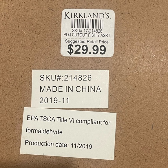 Kirklands Wall Decor - Picture 2 of 2